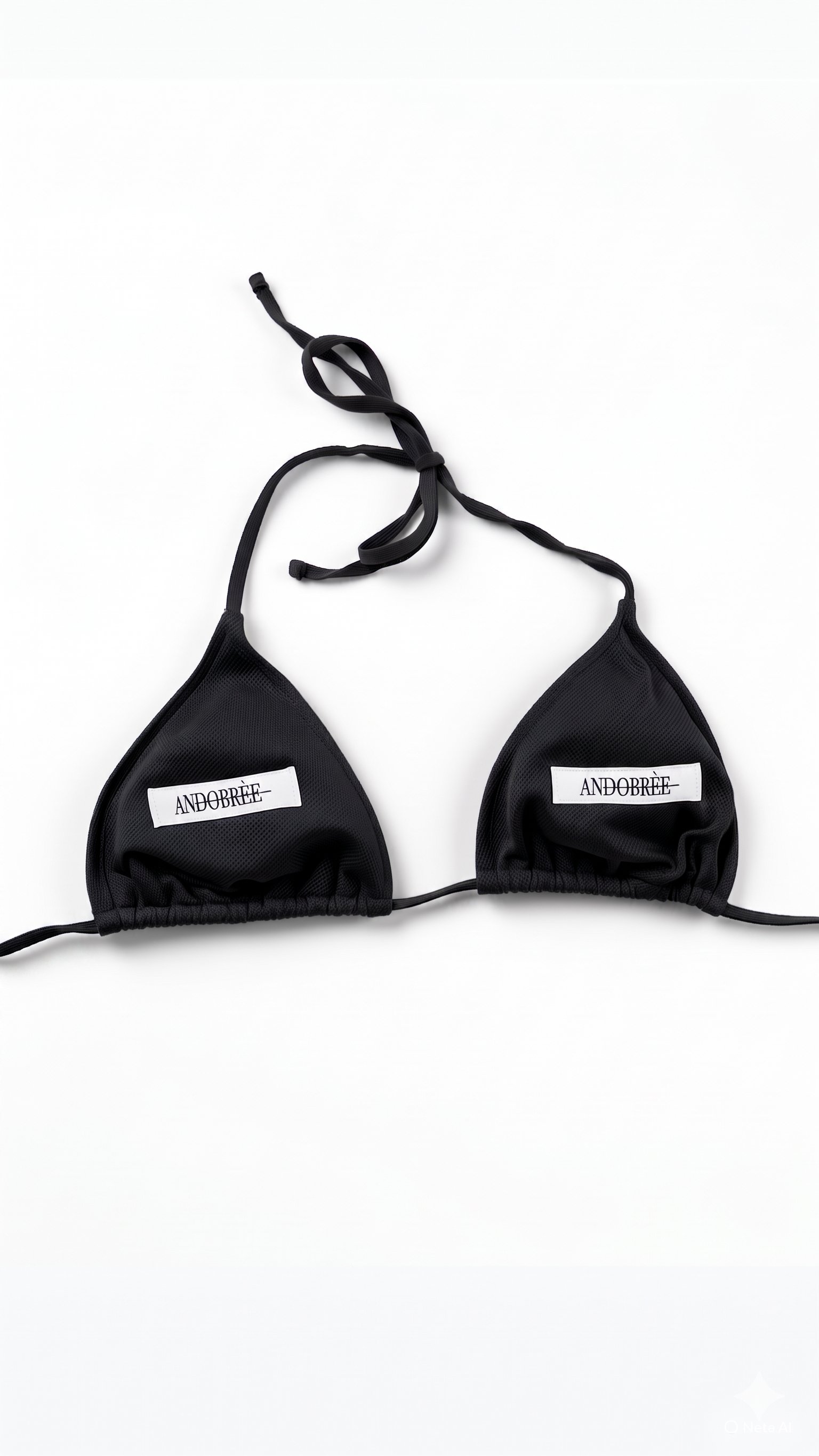 Andobrée Bikini Top — Black
