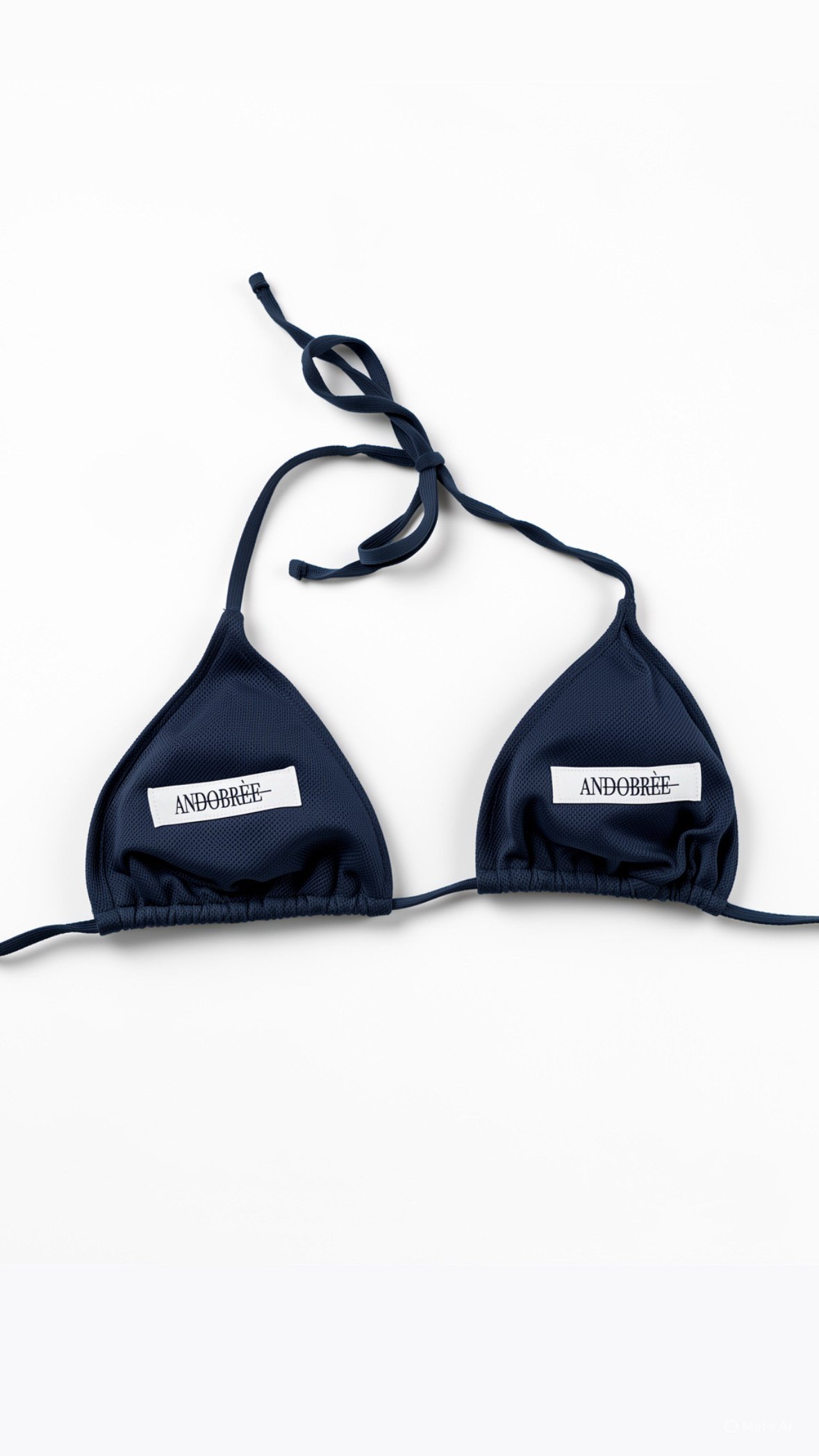 Andobrée Bikini Top — Blue