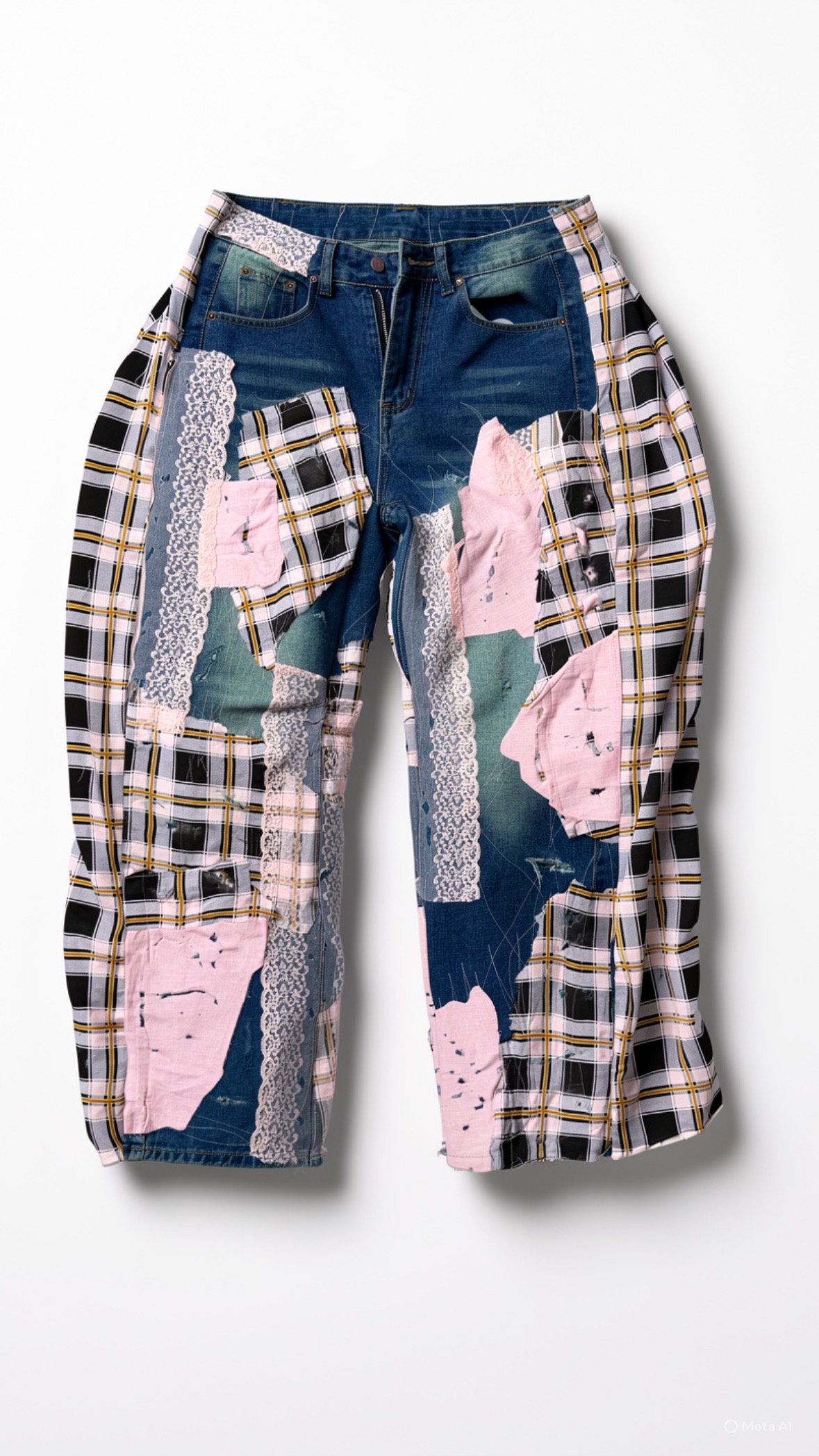 Andobrée Pink Jeans