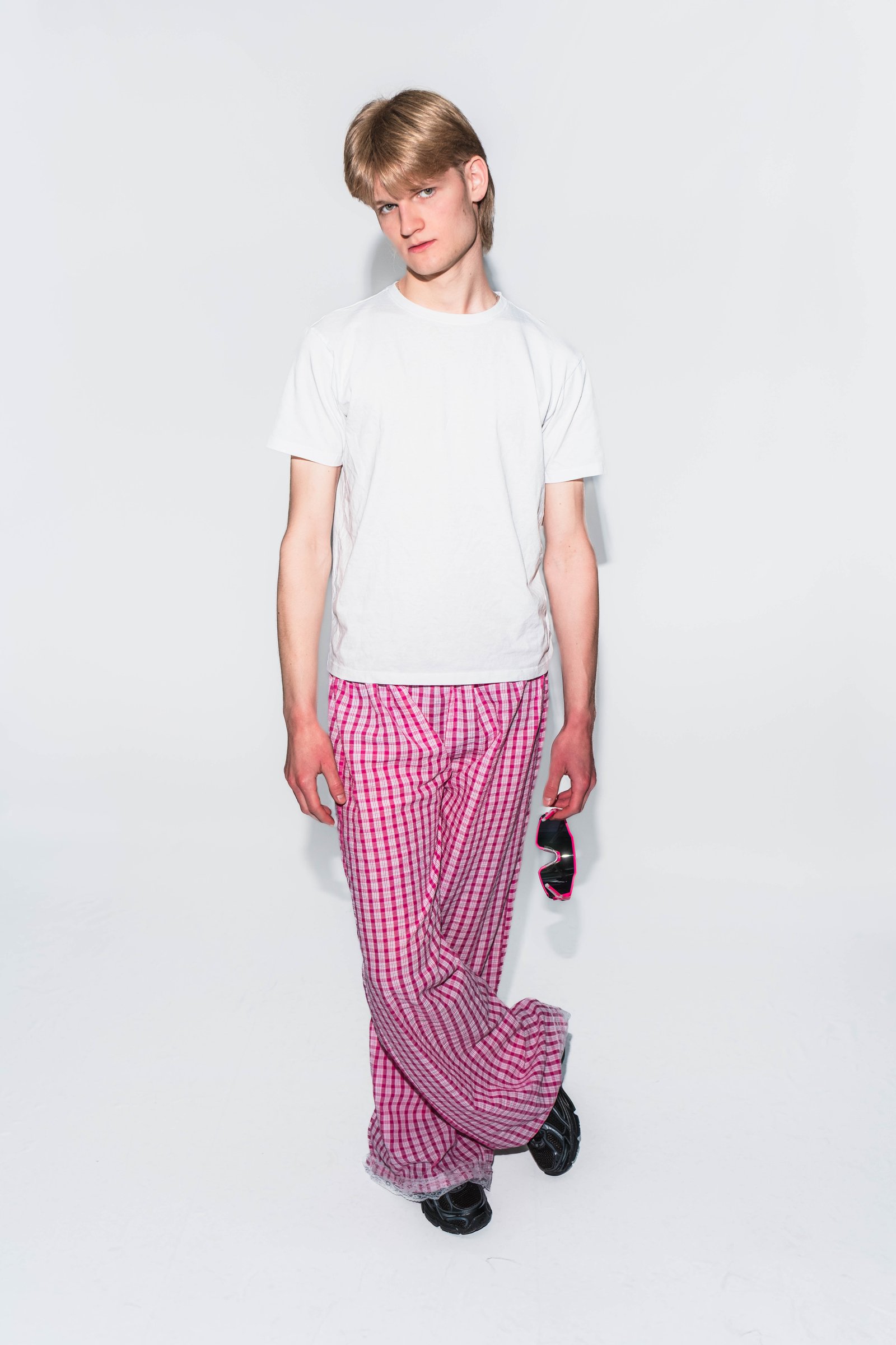 Andobrée Summer Pants — Red angle 1