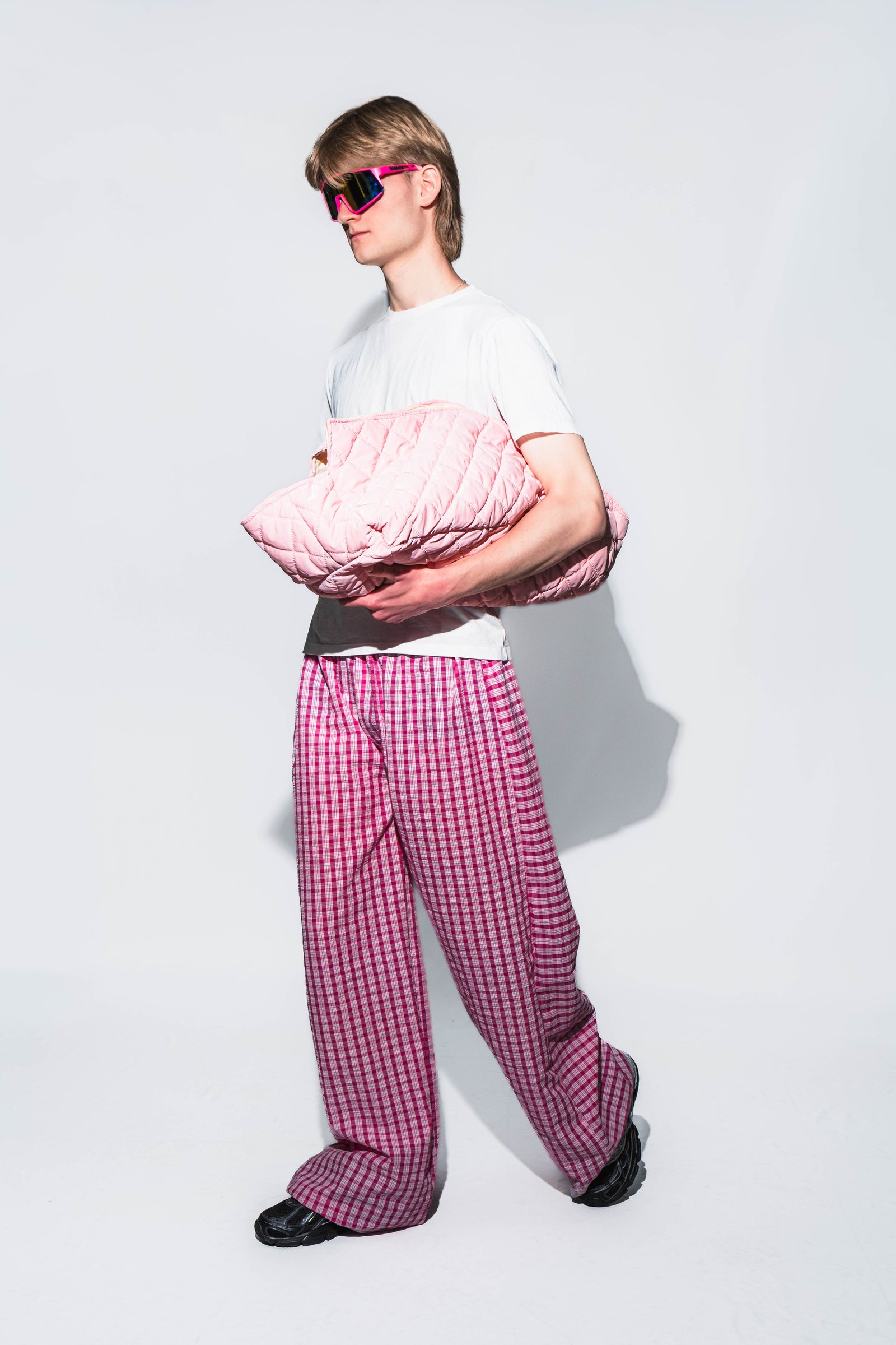 Andobrée Summer Pants — Red angle 3