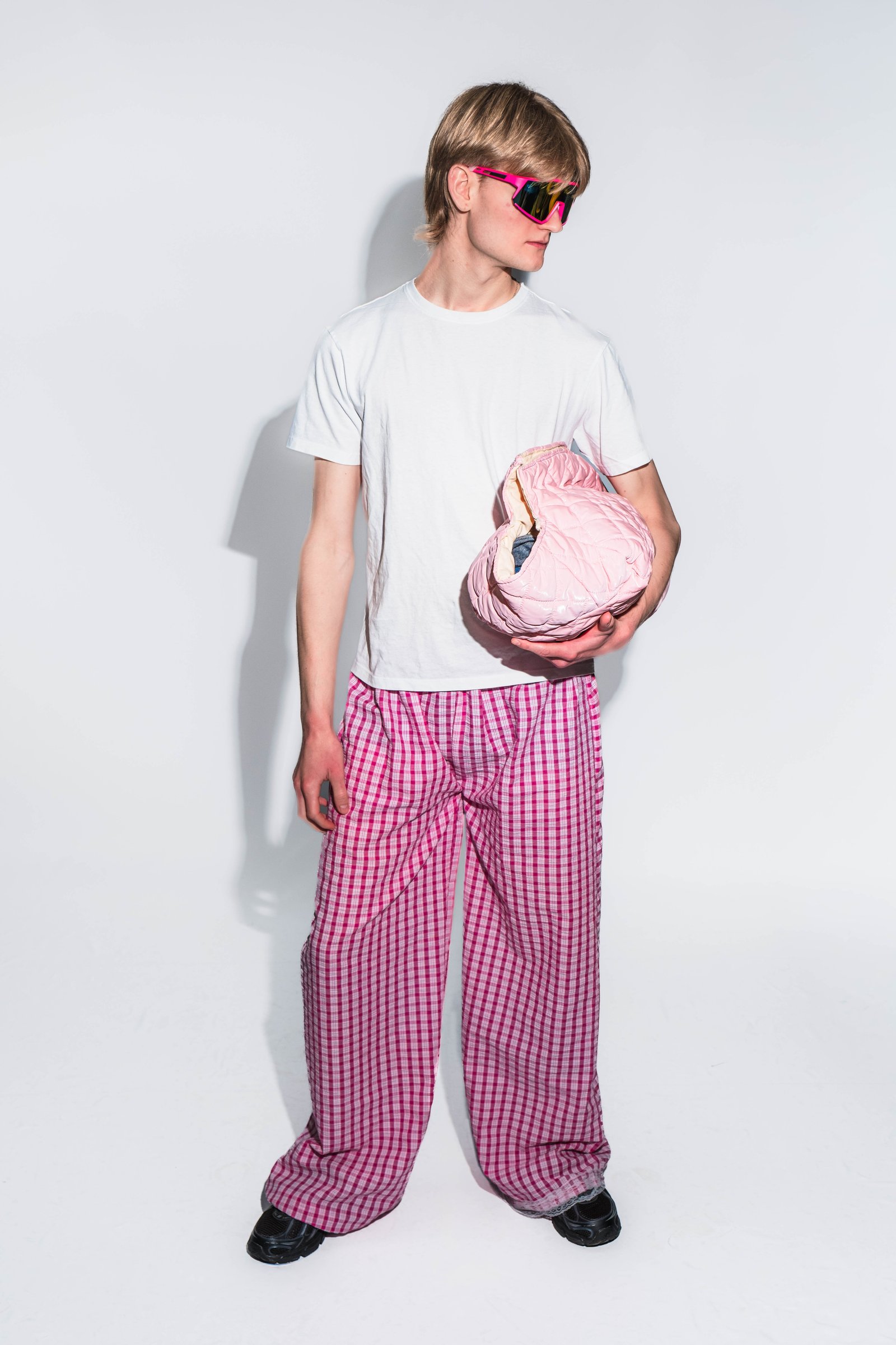 Andobrée Summer Pants — Red angle 4